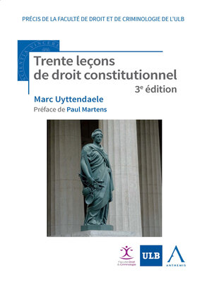 cover image of Trente leçons de droit constitutionnel--édition 2020